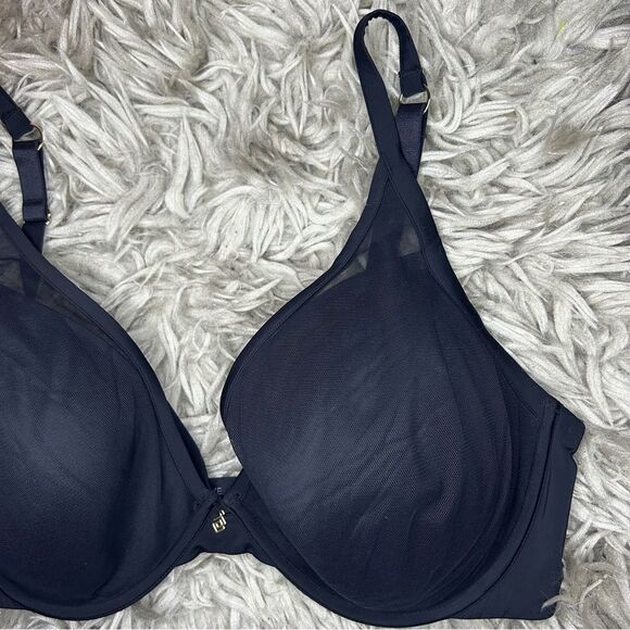 Thirdlove 24/7 Classic Uplift Contour Plunge black bra size 38E - Picture 6 of 9
